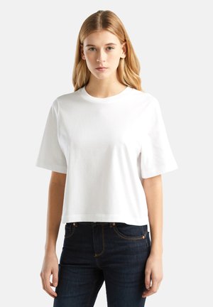 BOXY FIT  - T-shirt basic - white