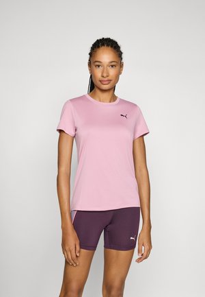Puma ESSENTIAL CREW TEE - Sport T-Shirt - poised pink