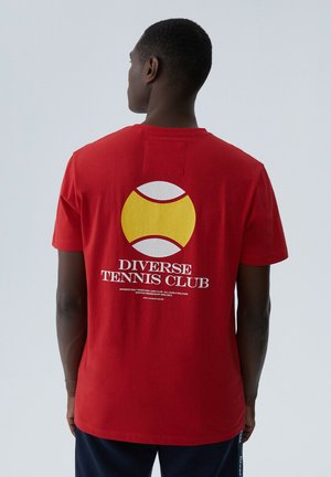 Diverse OPEN E - T-shirt z nadrukiem