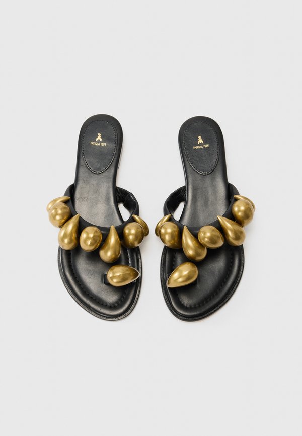 T-bar sandals - nero4