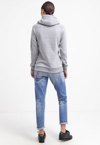 Urban Classics RAGLAN HIGH NECK  - Jersey con capucha - grey