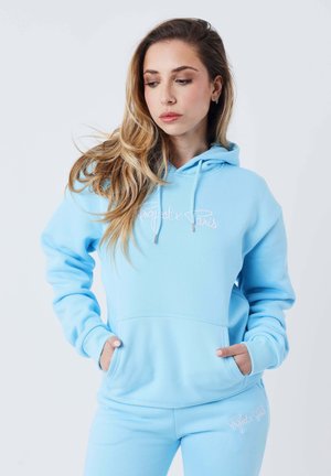 Felpa con cappuccio - bleu turquoise