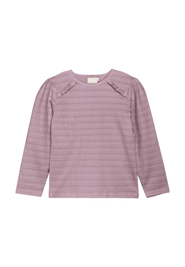MIT-SHIRT LS JAQUARD - Long sleeved top - orchid haze