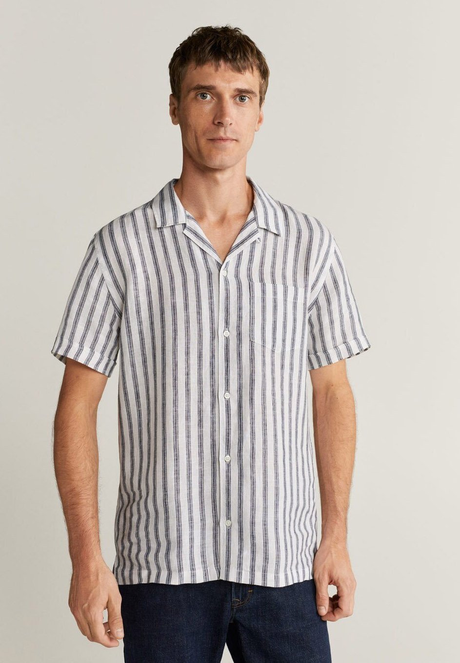 Mango HAWAIR Skjorte dunkles marineblau Zalando.no Mango HAWAIR - Skjorte - dunkles marineblau