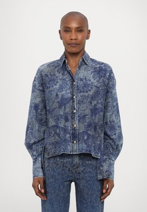 OVER - Skjortebluse - medieval blue