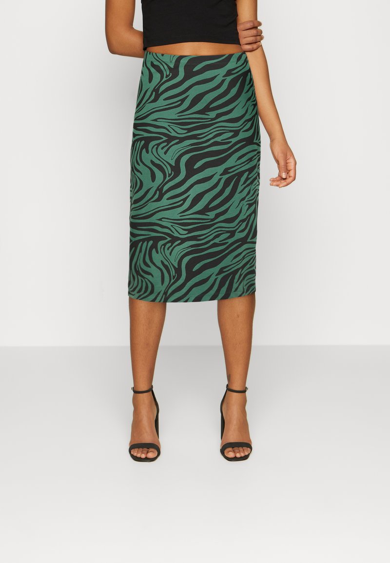 Even&Odd 2 PACK - Saia lápis - black/teal