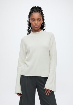 Weekday ROLL NECK JUMPER - Pullover - off white