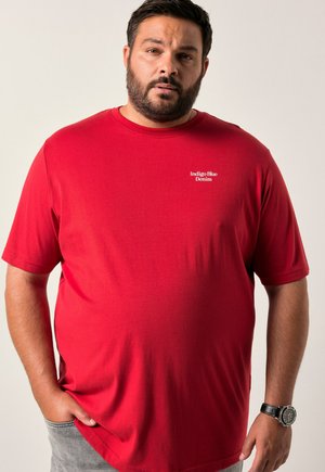 HALBARM - Print T-shirt - velvet red