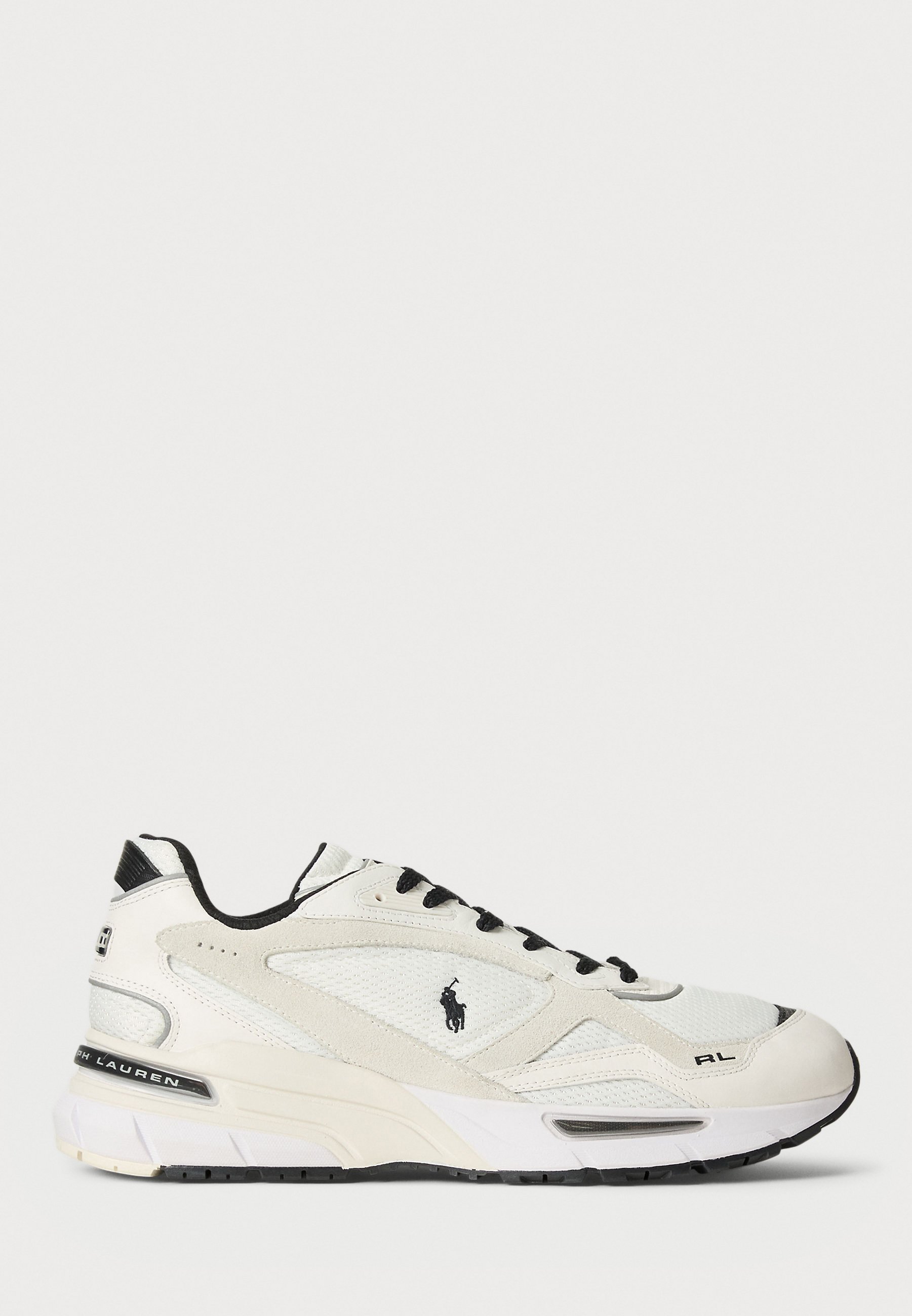 Polo Ralph Lauren TRACKSTER 275 - Trainers - deckwash white/black 