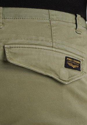 PME Legend NORDROP TAPERED - Cargo trousers - oil green