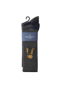Hackett London HARRY PLACEMENT 3 PACK - Strømper - granite grey