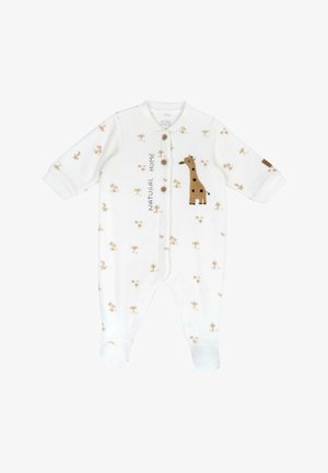 Chicco, FRONT OPENING BABYSUIT UNISEX - Grenouillère - white