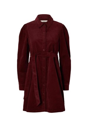 Selected, Robe chemise - tawny port