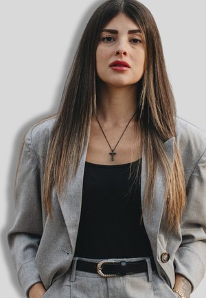 SERASAR, LIGHT - Necklace - schwarz