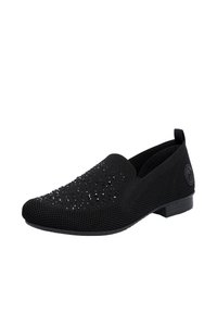 Rieker Slip-ons - schwarz