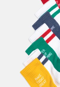 Friboo 7 PACK  - Calze - white/red/light green