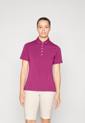 HOLLOW PIMA - Poloshirt - deep ruby
