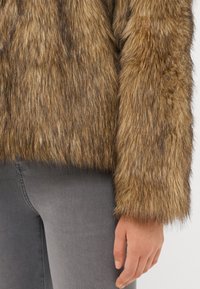 Gina Tricot Tall Winterjas - brown melange