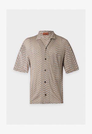 Missoni, SHORT SLEEVE SHIRT - Košeľa - white/beige/black