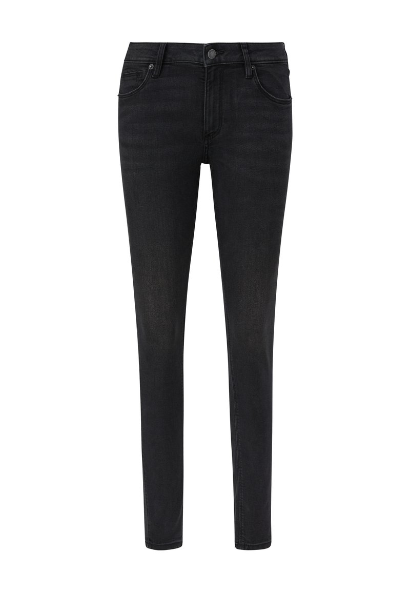 QS SADIE MID RISE - Jeans Skinny Fit - graphit