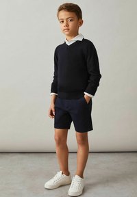 Reiss REISS WICKET CASUAL CHINO SHORTS - Nohavice chinos - navy