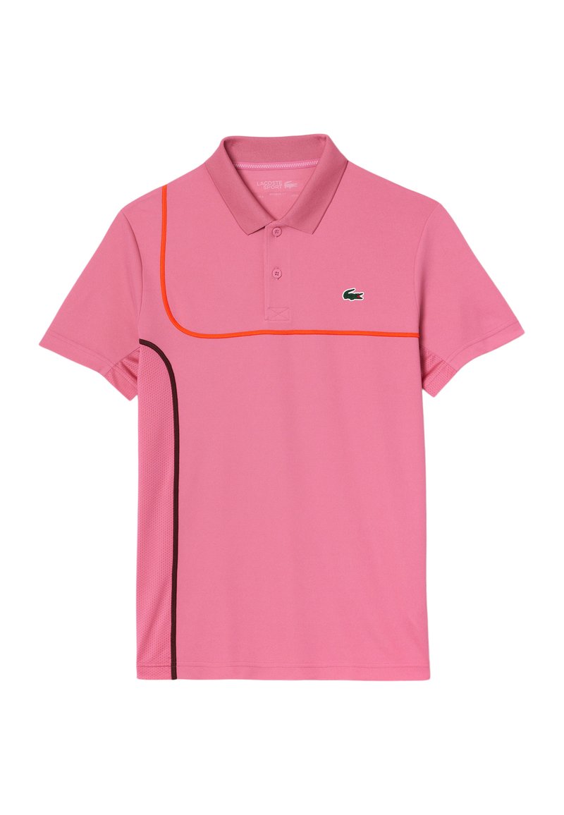 Lacoste Sport Poloshirt donkerroze