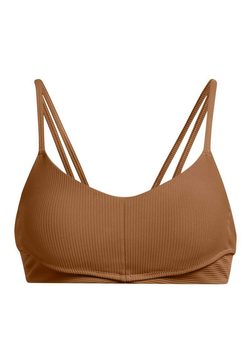 Under Armour Sport-bh met light support bruin