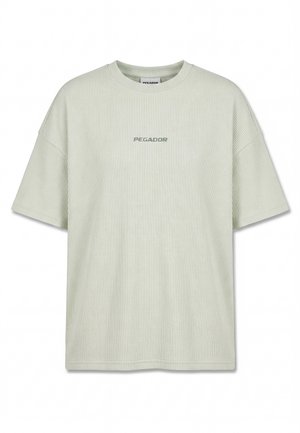 Pegador, LINARES OVERSIZED TEE - Βασικό μπλουζάκι - washed green sorbet
