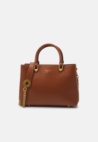 Guess - MASIE GIRLFRIEND SATCHEL - Kézitáska - cognac Miniatűr kép 1