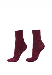 Calzedonia GLITTER - Socken - bordeaux