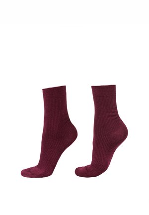 GLITTER - Socken - bordeaux