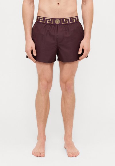 Versace SWIM - Șorturi de baie - dark aubergine/gold