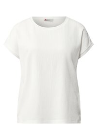 STRUKTURMIX - T-shirts basic - weiß