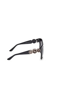 Guess INIETTATO - Occhiali da sole - glossy black smoke gray