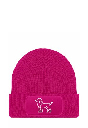 PATCH ROTTWEILER POLYGON DESIGN - Beanie - rottweiler pink