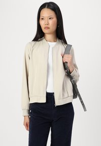 Noisy May NMCORD YOLANDA WIDE LEG - Kelnės - navy blazer
