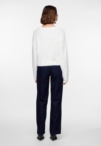 Pieces MILO LS KAC FC - Maglione - cloud dancer