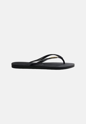 Havaianas HAVAIANA SLIM LOGO METALLIC UNISEX - Infradito - black
