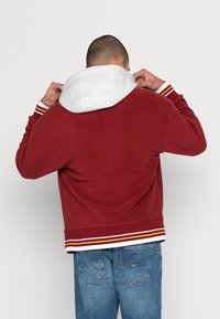 Tommy Jeans Felpa con cappuccio - bordeaux