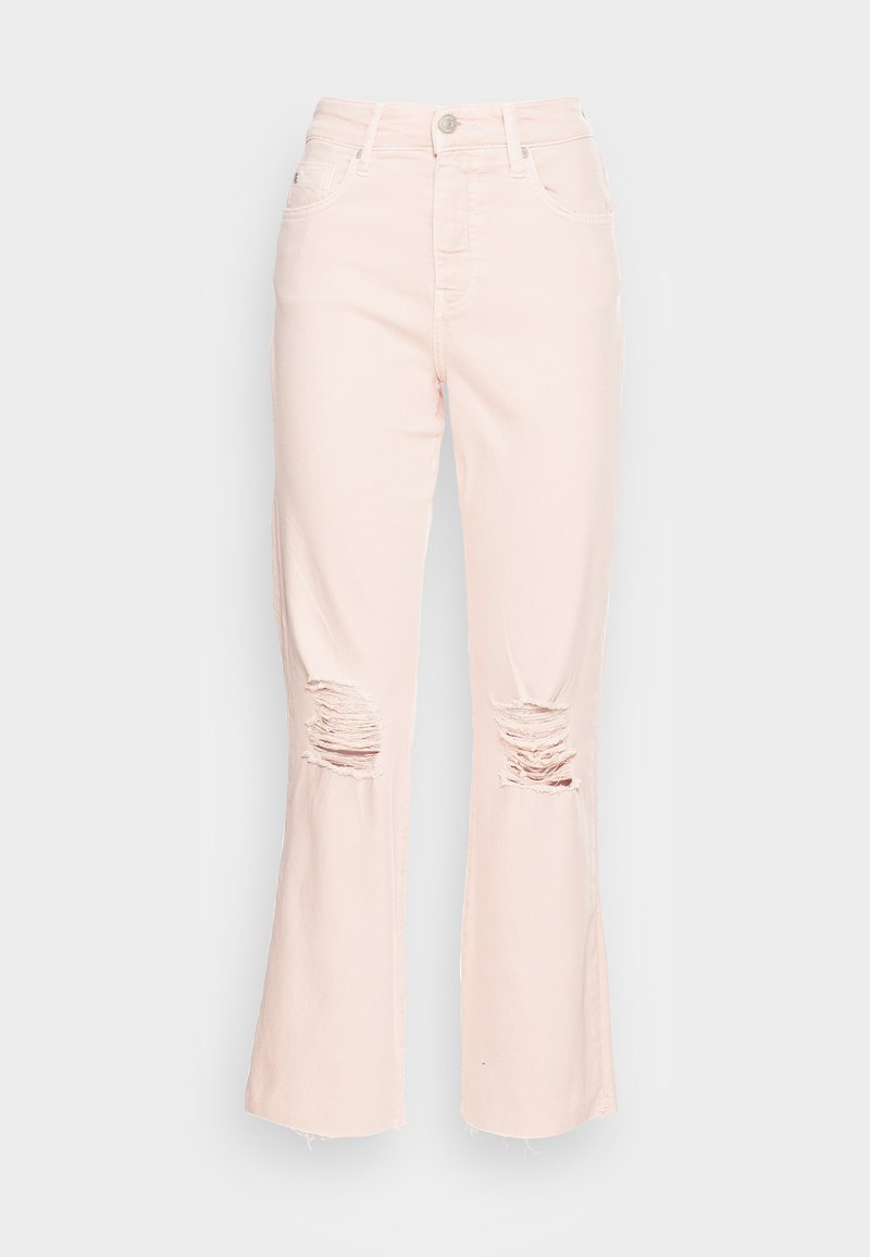 mavi Straight leg jeans donkerroze