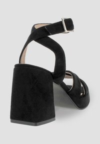 Blogger Sandalias con plataforma - black