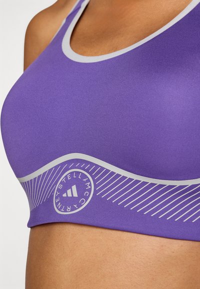 adidas by Stella McCartney BRA - Sports-BH-er med mye støtte - alpine violet