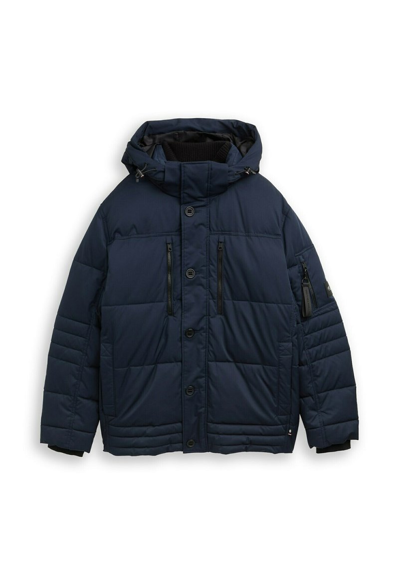 TOM TAILOR MIT ABNEHMBARER KAPUZE - Winter jacket - sky captain blue ...
