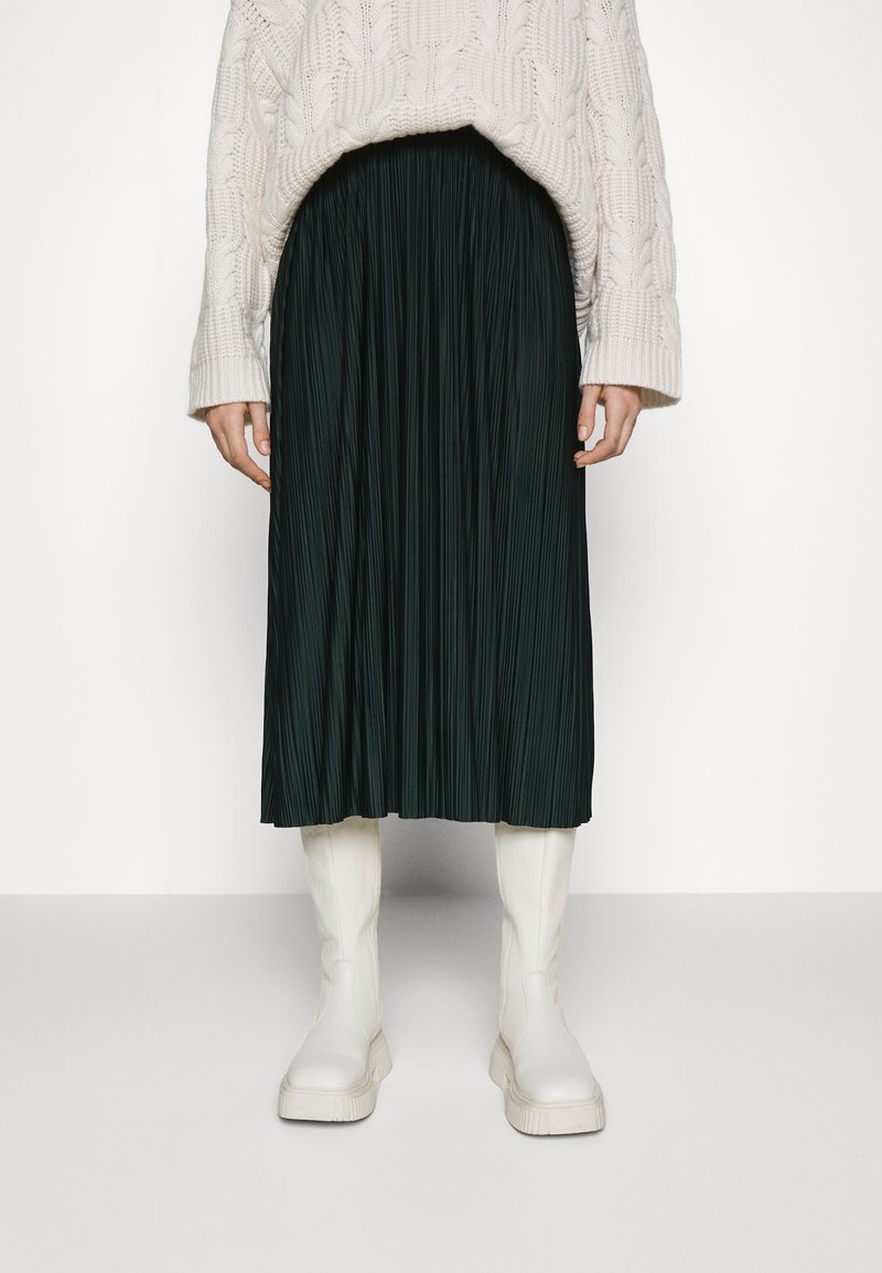 Samsøe Samsøe UMA SKIRT - Saia plissada - scarab