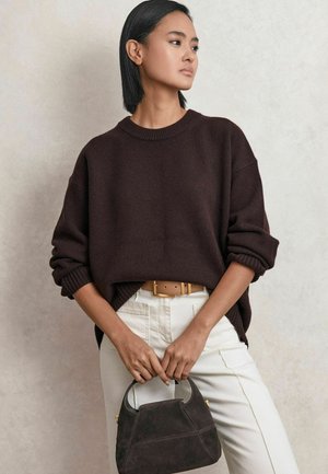 REGULAR FIT - ELLA - Pulover - plum