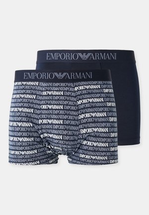 Emporio Armani TRUNK 2 PACK  - Shorty - blue