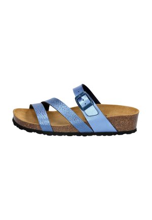 Mules - blau