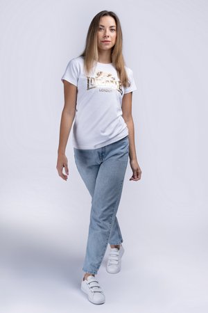 BANTRY - Print T-shirt - white