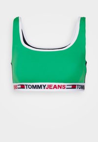 Não selecionado, primary green