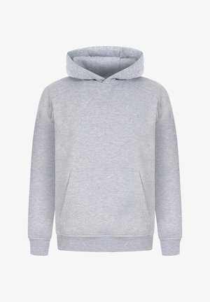 Smilodox HOODIE DAWSON - Sweat à capuche - grau melange